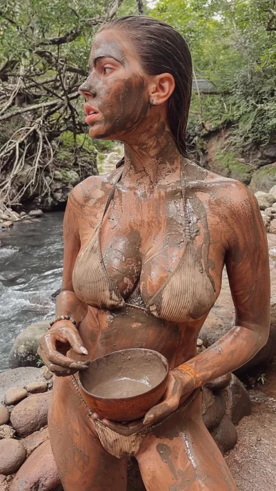 Грязная девушка