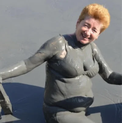 Грязевой вулкан тиздар на азовском море