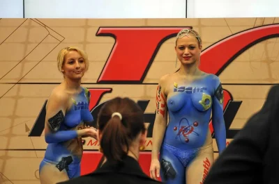 Девушки бодиарт