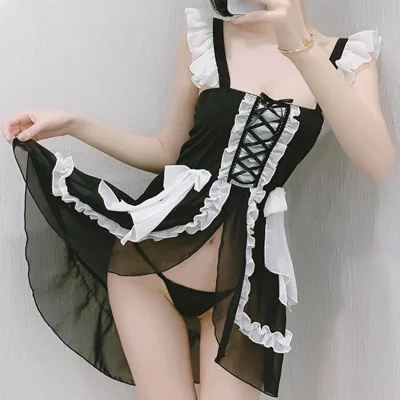 Сексуальный костюм горничной для ролевых игр