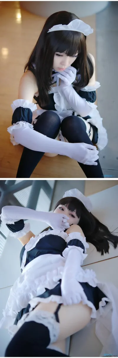 Лесли косплей горничная