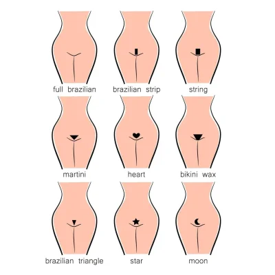 Женские интимные прически