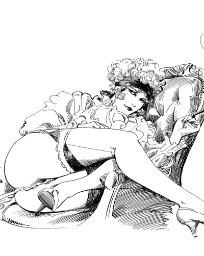 Современные эротические иллюстрации