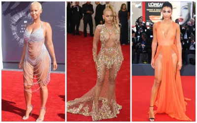 Эпатажные наряды звезд на красной дорожке
