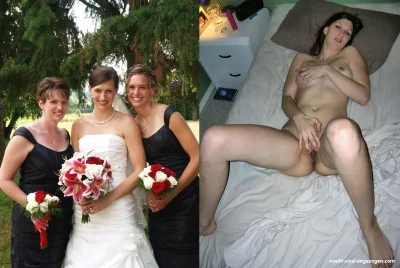 Обнажения на свадьбе