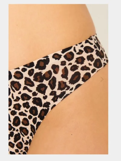 Трусы женские цвет леопард