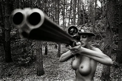 Голая с оружием