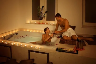 Романтика в ванне