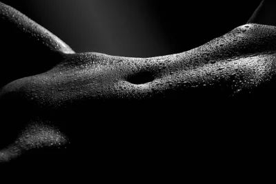 Макро съемка в стиле ню