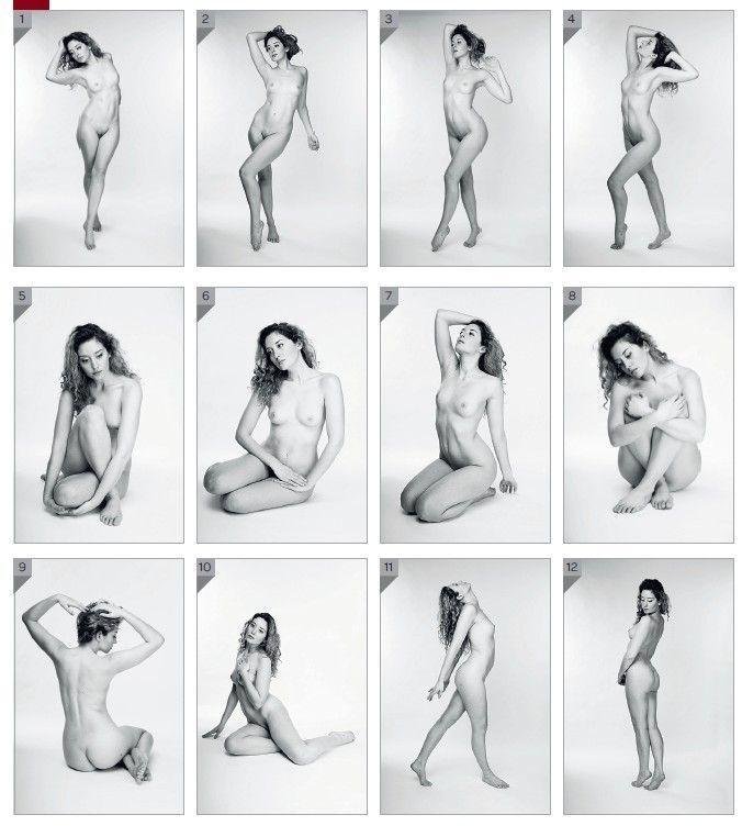 Позы для фотосессии ню