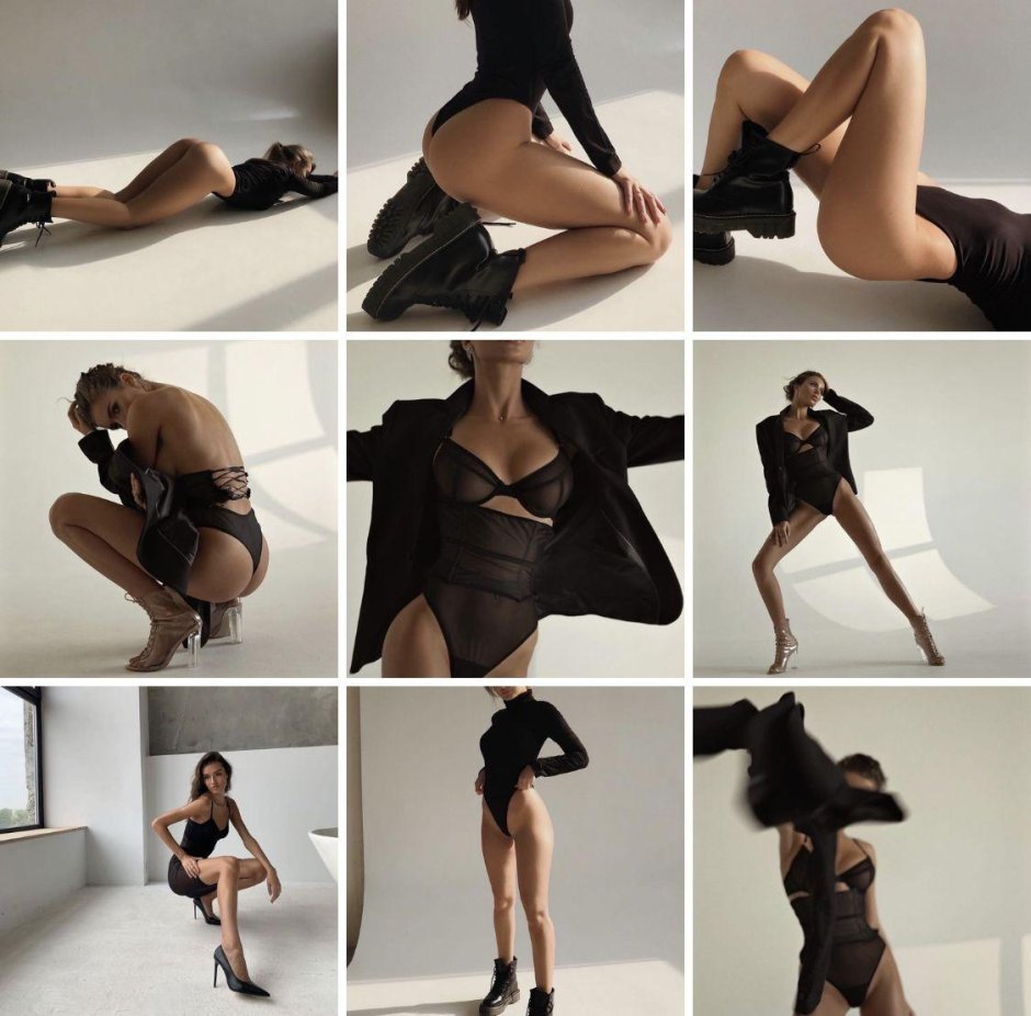 Позы модельные