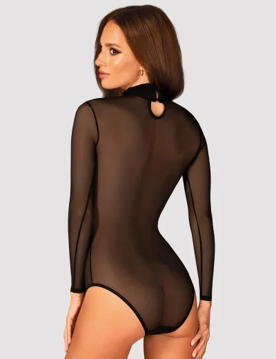 Боди прозрачное