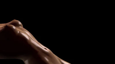 Красивое голое тело женщины