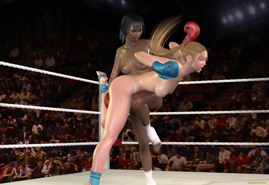 Бои голых девушек