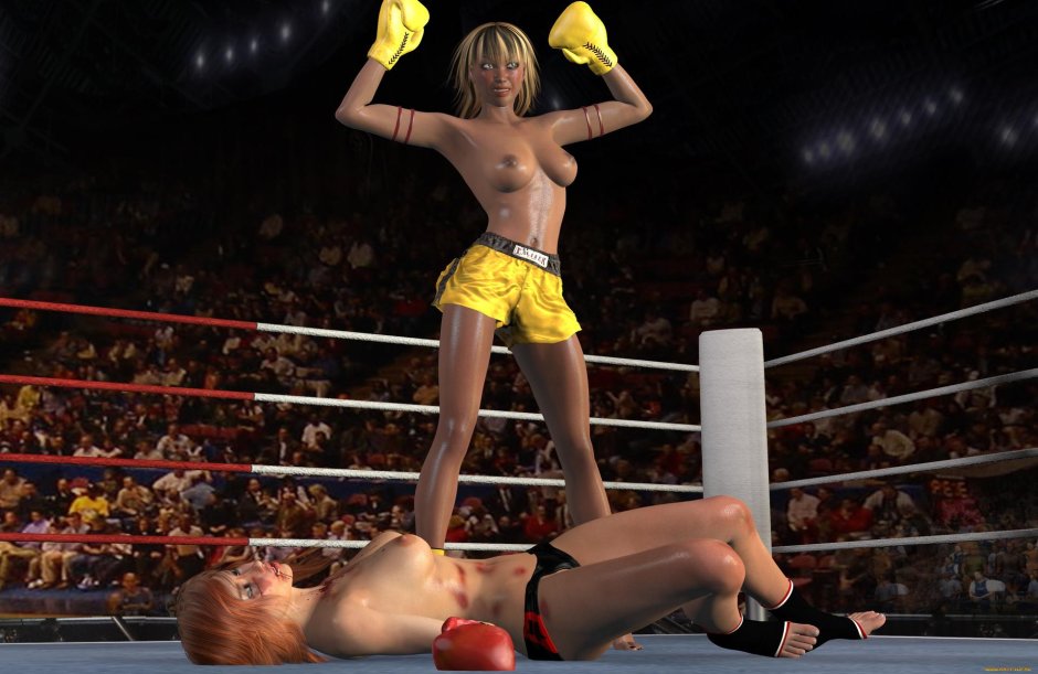 Девушка бокс