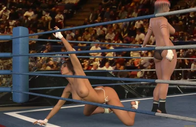 Эротические бои на ринге