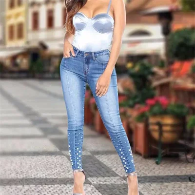 Узкие джинсы женские