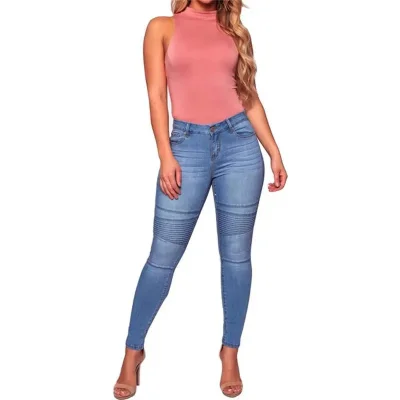 Джинсы женские облегающие