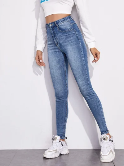 Джинсов скинни