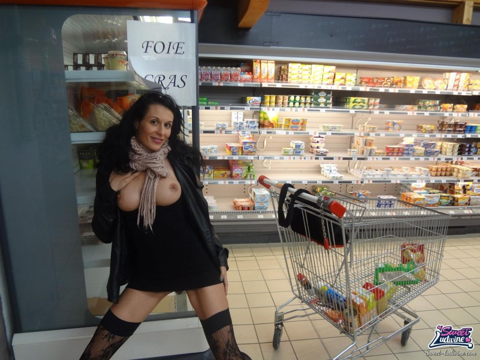 Тележка супермаркет