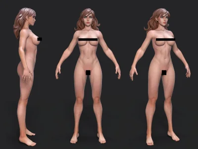 Эротические модели для zbrush