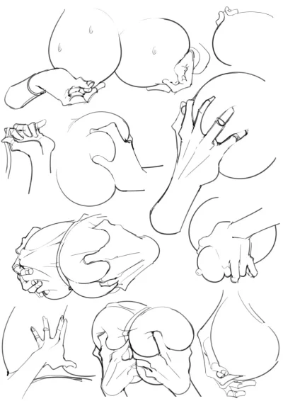 Референсы для рисования хентая