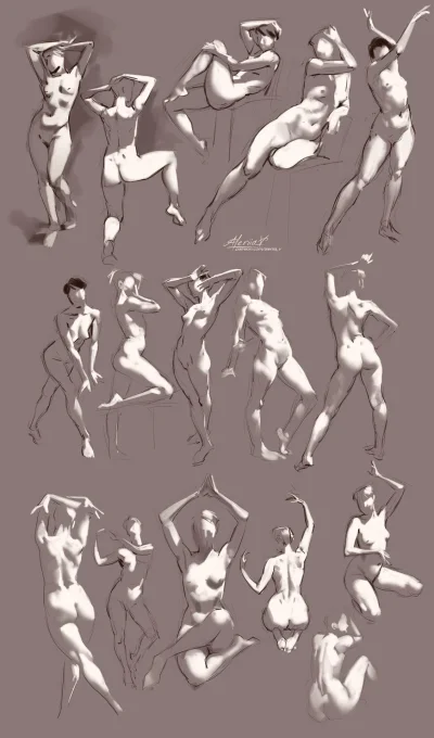 Рисунки фигуры человека