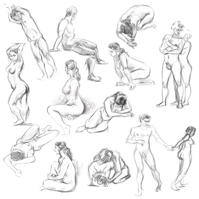 Наброски людей