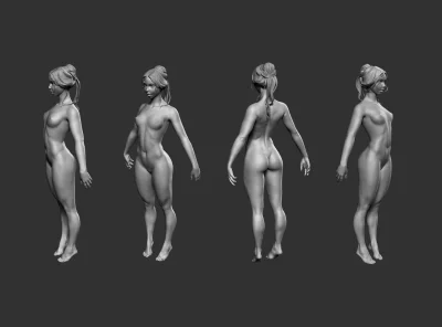 Д модели девушек