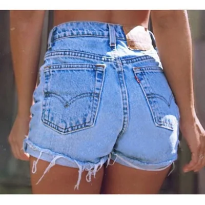 Джинсовые шорты левайс