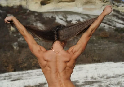 Женская спина