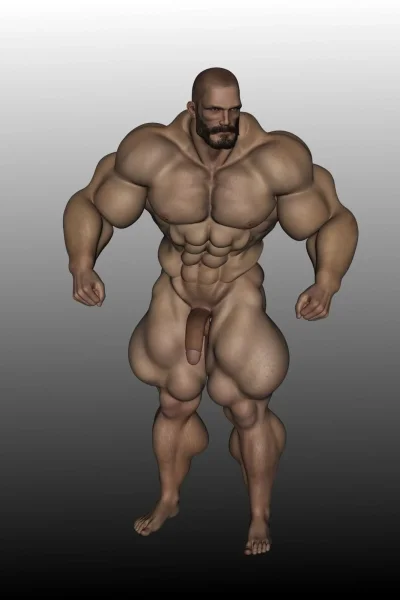 Накаченный человечек