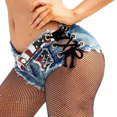 Джинсовые эротические шорты