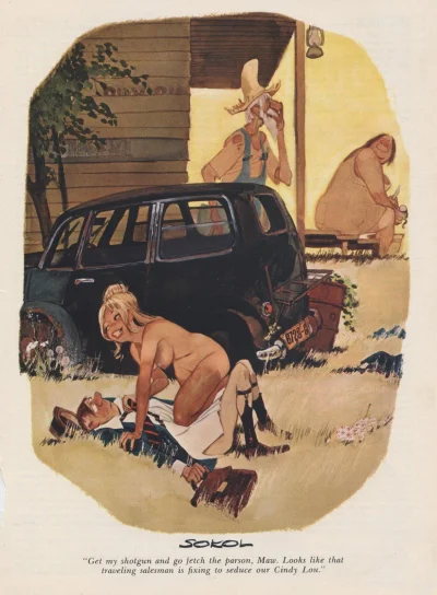 Эротические иллюстрации в советских книгах