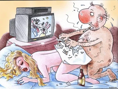 Порно карикатура