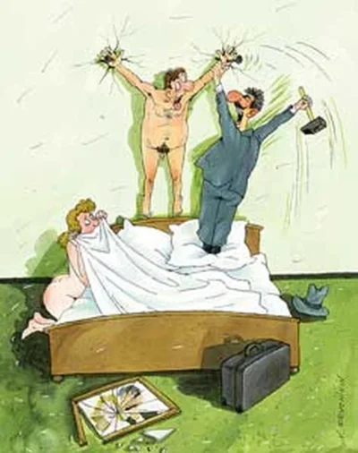 Эротические карикатуры