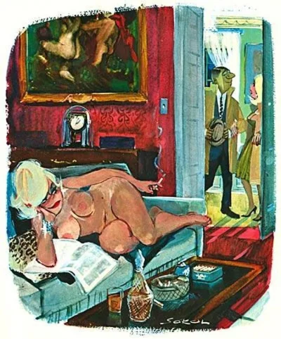 Эротические карикатуры из журнала