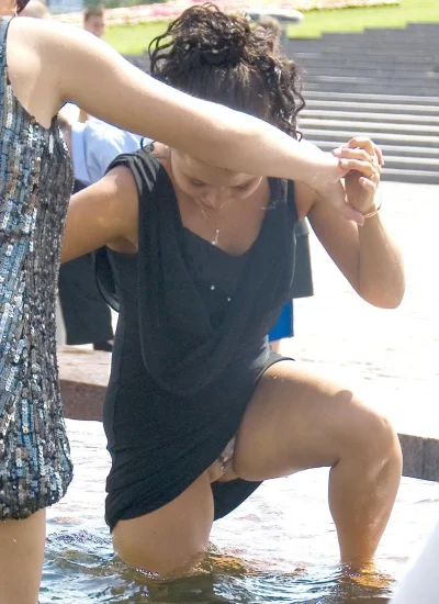 Красивая засветилась