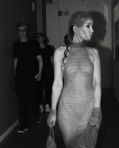 Платье кольчуга