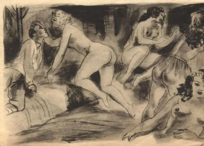 Картины эдгара дега бордель