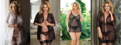 Эротическое пеньюар для полных