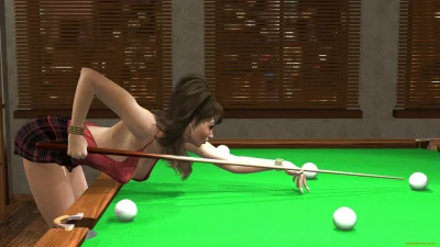Большие сиськи бильярд