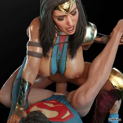 Чудо женщина футанари д