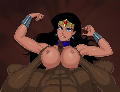 Порно комикс чудо женщина