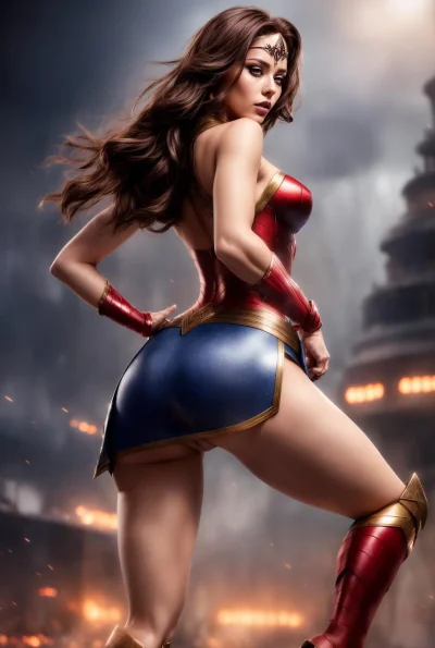 Супергерои девушка