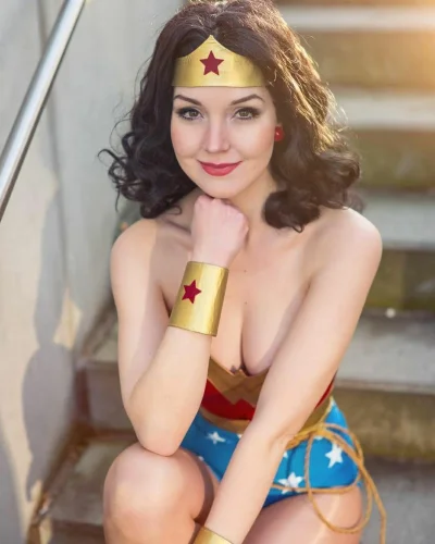 Вандер вумен + косплей