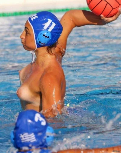 Water polo nip slip