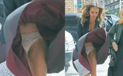 Джессика альба засветила трусы