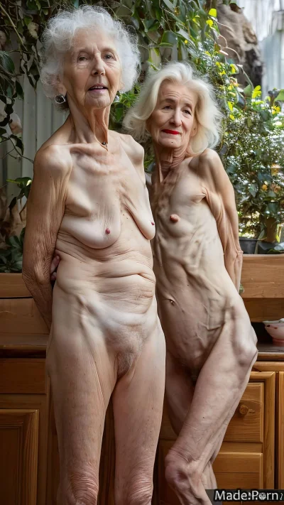 Красивая голая бабушка