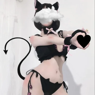 Нижнее белье неко косплей